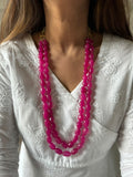 Fuchsia Mala