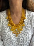 YELLOW JASPER QUIRKY MALA