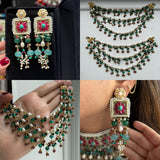 Set of Earrings and Saharas