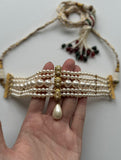 Gold plated Julia Shell Pearl Choker