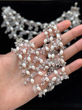 Silver Plated Real Pearls Saharey