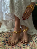 Gold Plated Kairi Anklets (PAIR)