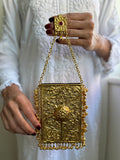 Gold Plated Metal Clutch