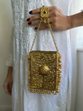 Gold Plated Metal Clutch