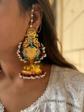 Oversized Gold plated Jhumke