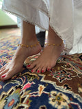 GOLD PLATED ANKLETS (PAIR)