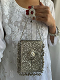 SILVER PLATED CLUTCH