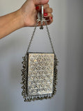 SILVER PLATED CLUTCH