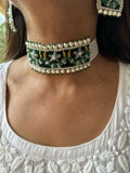 Chandtara Zardoozi Choker