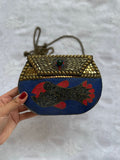 Nepalese Antique Gold Clutch