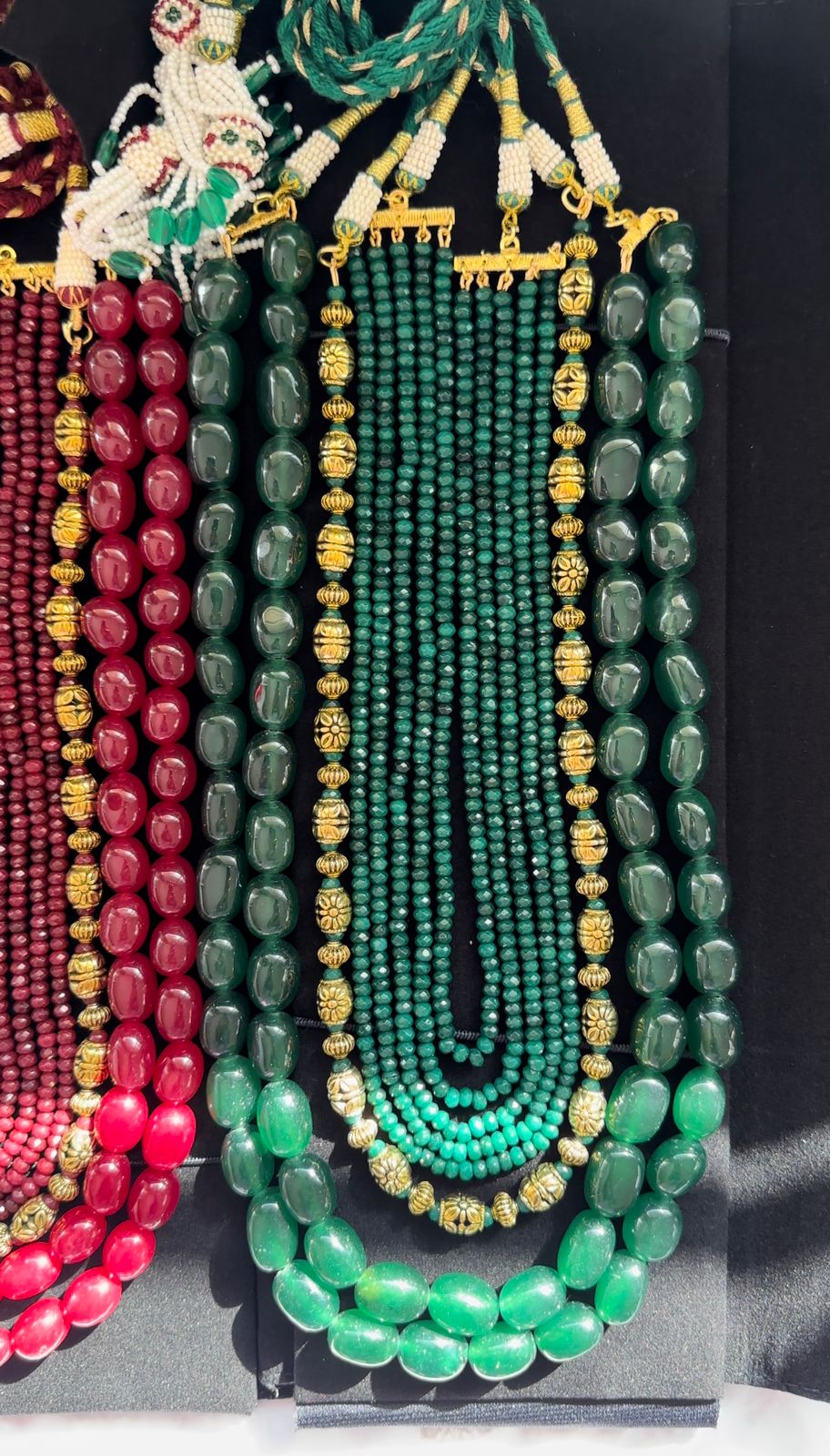 Emerald Set of 3 Malas